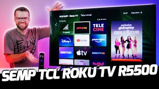 Review SEMP 43" R5500 ROKU TV: Ótimo custo/benefício em 2022