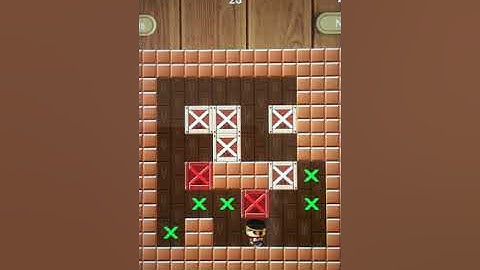 Sokoban Push box game professional level 15 solved