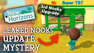 Leaked Nooks Cranny Upgrade Update Mystery - Animal Crossing New Horizons