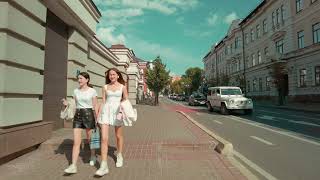 Казань, Россия | Гуляю по городу | Красивая прогулка по улицам и скверам города Казань