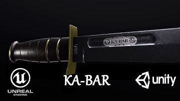 Speed Modeling. Knife Ka-Bar