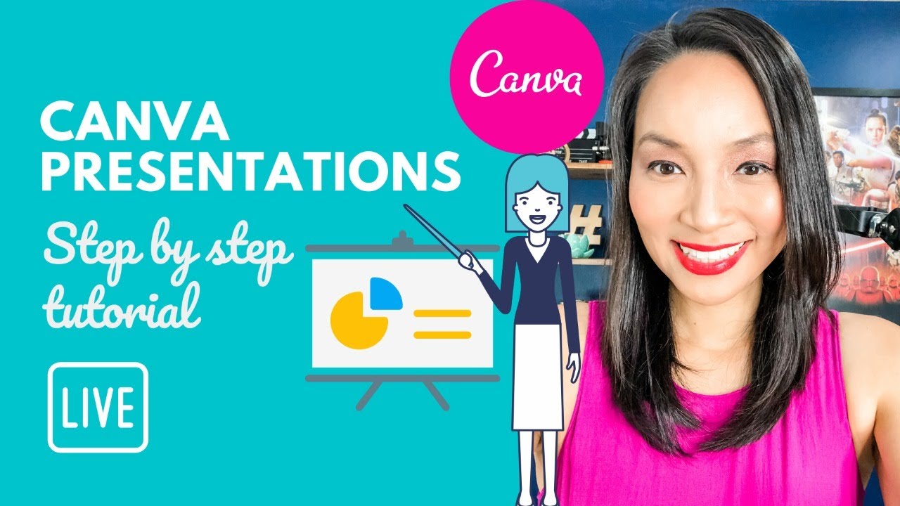 how to create a presentation using canva