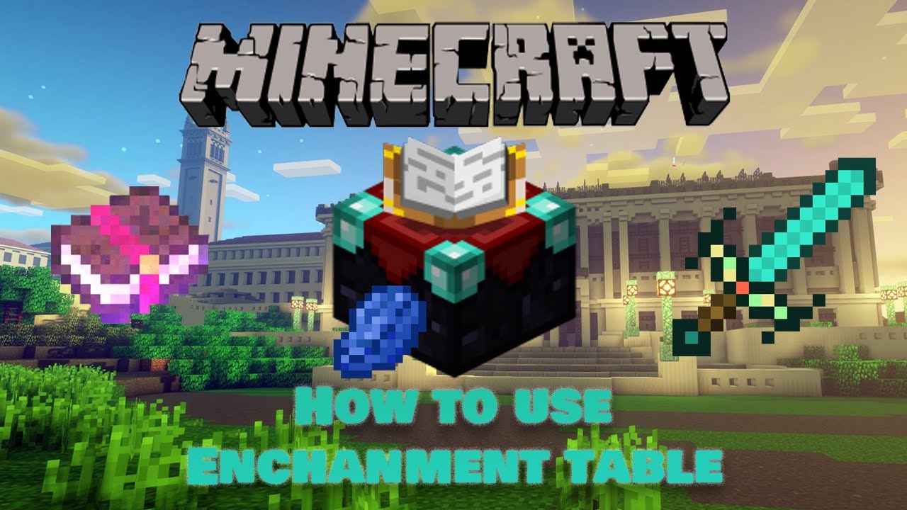 How to use and combine Enchanted books in Minecraft YouTube