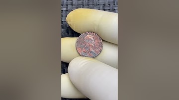 Rare Dirty 1998 Lincoln Penny With No Mint Mark#lincolncent #lincolnpenny #penny #dirtypenny