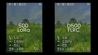 ExpressLRS 3.0 RF Modes Comparison: 500Hz vs D500