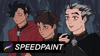 Final Haikyuu Quest | Mini comic 💭| [SpeedPaint]