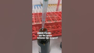 An example of pipetting error #laboratory #medtechstudent #cls #mls #pipette #chemistry #bloodtest