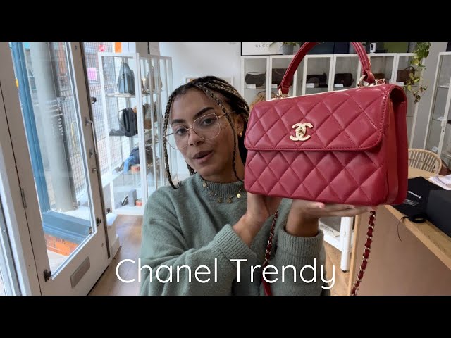 Chanel Small Trendy CC 22S Light Caramel Quilted Lambskin with