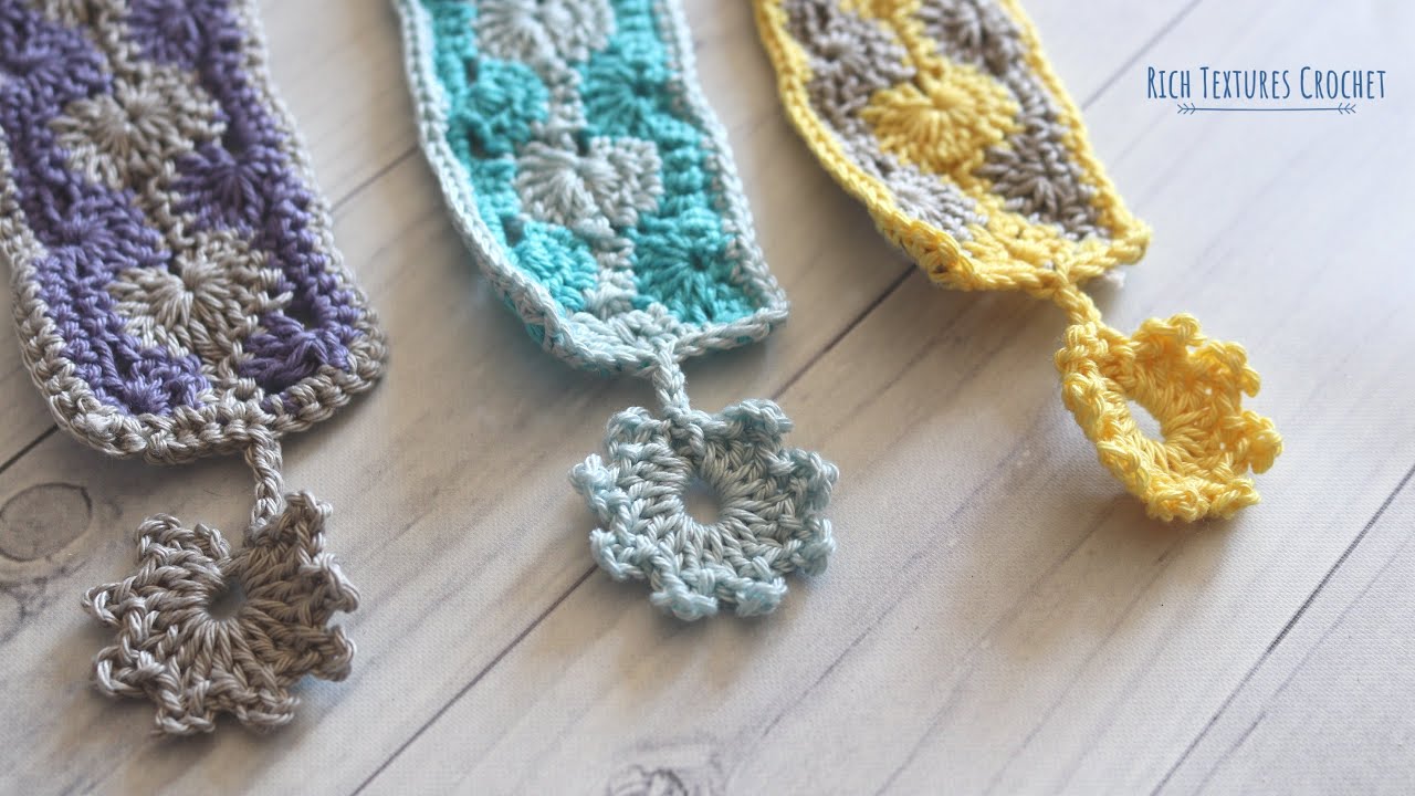 Catherine Wheel Bookmark Crochet Pattern