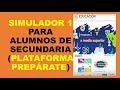 Soy Docente: SIMULADOR 1 PARA ALUMNOS DE SECUNDARIA (PLATAFORMA PREPÁRATE)