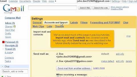 How to configure your settings in Gmail