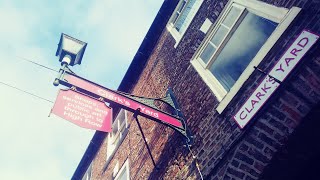 we explore Clarkes yard, Darlington Heritage trail