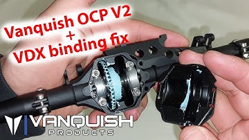 Vanquish OCP V2 + VXD shafts compatibility fix (+ SSD HD d60 diff cover)