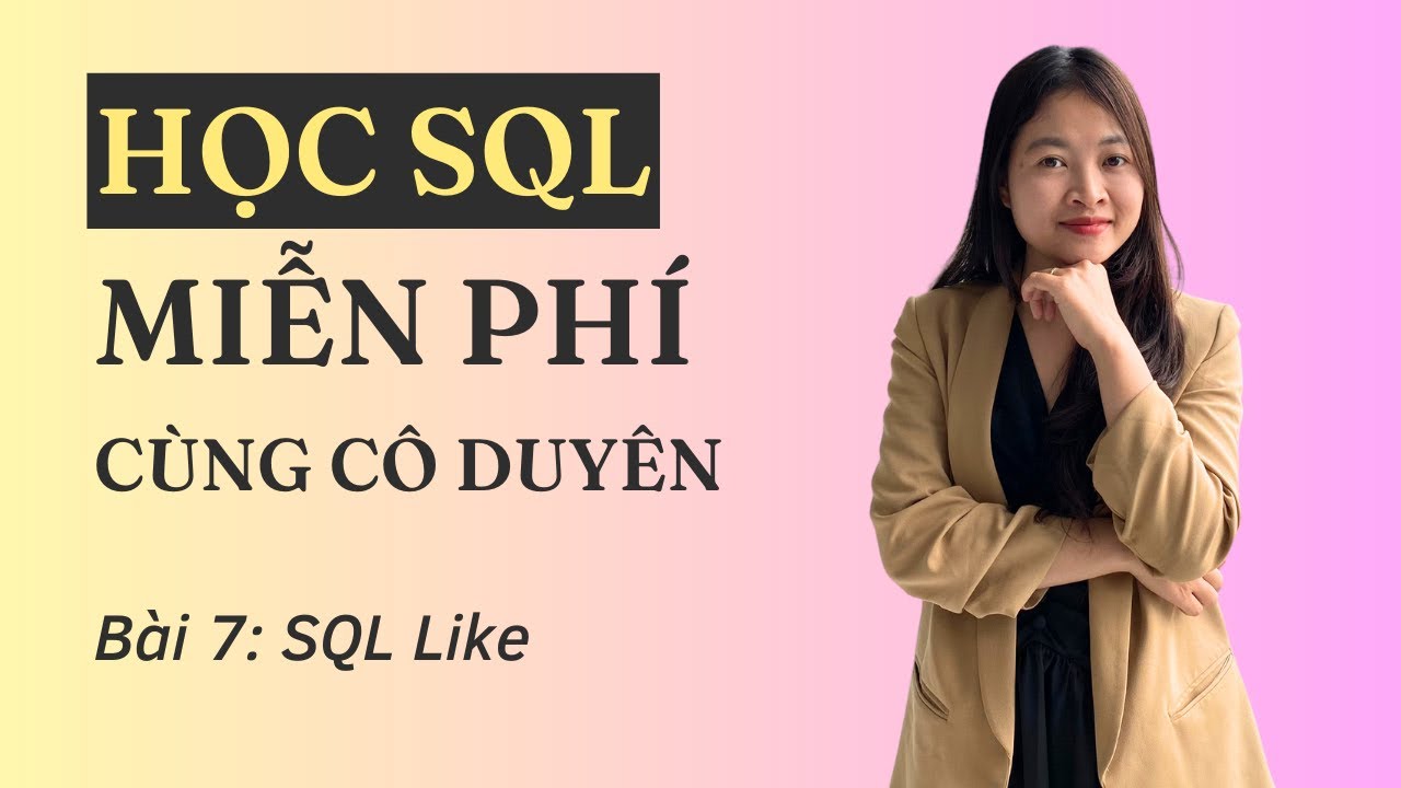 7. SQL Like - YouTube