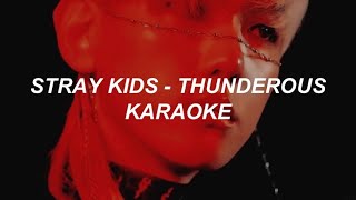 stray kids 스트레이 키즈 - '소리꾼 (thunderous)' karaoke easy lyrics