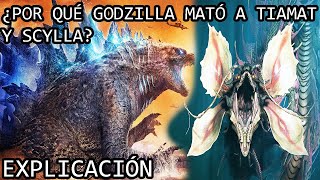 ¿Por Qué Godzilla Eliminó a Tiamat y Scylla? Explicación | Godzilla x Kong El Nuevo Imperio