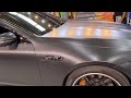 [카드레스스킨]자동차랩핑  AMG GT63 AMG S TECKWRAP 반무광 블랙 코드번호SCM01R 도장과 같은 도장보다 광이 높은 고광택 하이그로시에 이어서 도장 같은 반무광