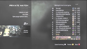 MW3: How to join "Invite Only" Infection Games Part 1