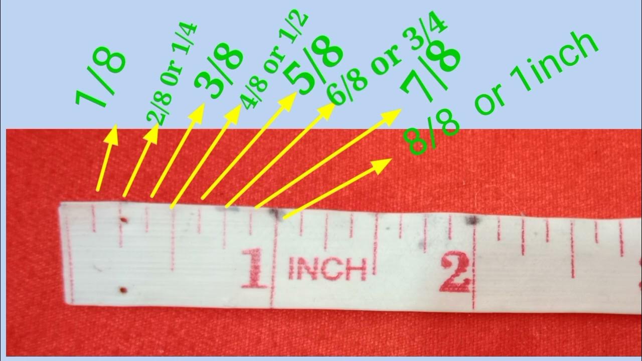 Understanding tape measure fractions and finding center 
