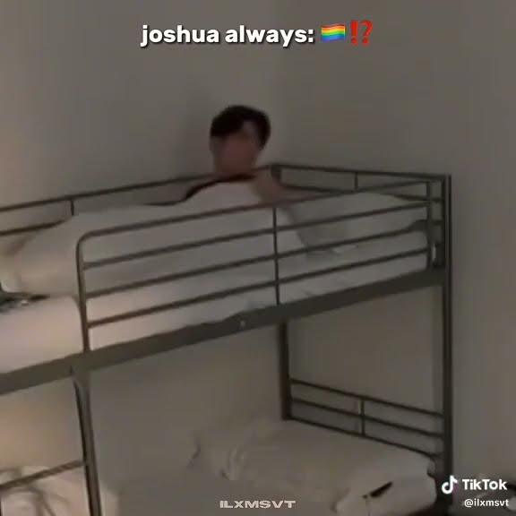 Joshua's reaction 😭🤣 #seventeen