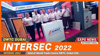 SUNRAY Doors UK : Security, Fire, Industrial Doors Manufacturer : INTERSEC 2022 DWTC Dubai  EXPONEWS