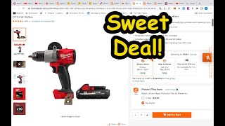 Home Depot Special Buy Milwaukee Ridgid Tools