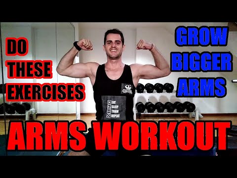 ARMS WORKOUT W IFBB CPFT BILLY *Grow Your Arms With These Exercises - Bangkok, Thailand ??