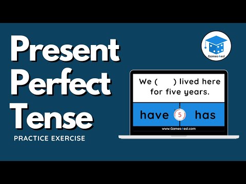 Present Perfect Tense | English Grammar Exercise