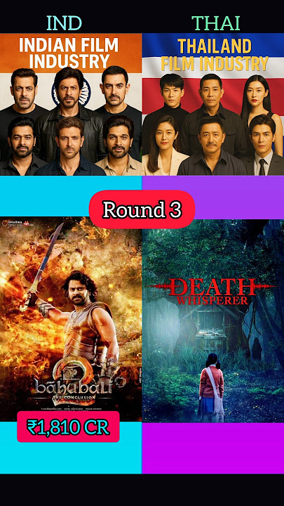 India vs Thailand – Top 3 Highest Crossing Movies 🔥 | Box Office Battle 🇮🇳🇹🇭