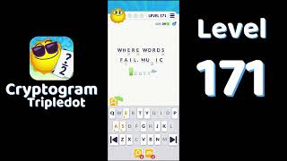 Cryptogram Tripledot Level 171 Answer | SolutionGuruji