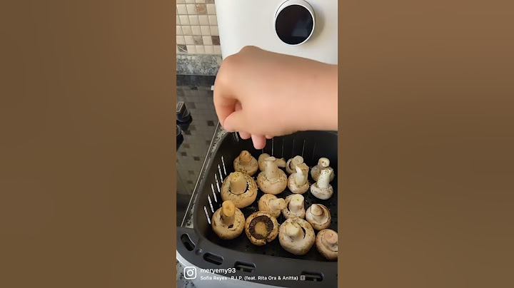 Airfryer’da kekikli zeytinyağlı mantar #xiaomi #yemek #yemektarifleri #airfryer #pişirnaz #mantar
