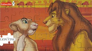 Disney The Lion King Puzzle With Simba And Nala