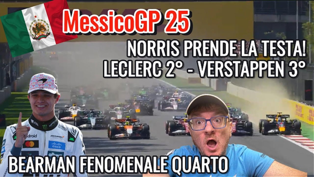 Un super Norris si prende la testa! Leclerc ancora podio | Messico PostGP 2025