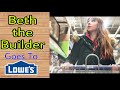 Field trip to lowes with beth the builder