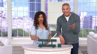 JAI Sterling Silver Symbols of Love Box Chain Station Bracelet on QVC