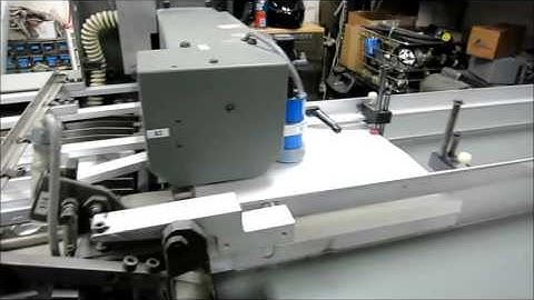 1998 Baum 2020 Pile Feed Paper Folder