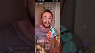 Tom Felton Live On Tiktok, October 13, 2020