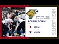 JAPAN v KOREA - Highlights - World Junior Curling Championships 2022