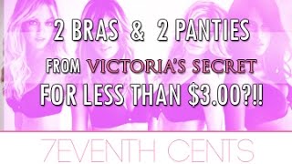 Victoria's Secret Extreme Couponing!