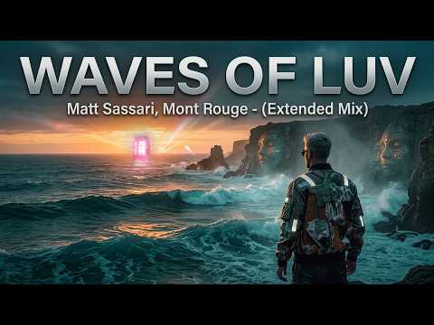 Matt Sassari, Mont Rouge - Waves of Luv (Extended Mix) | Music Video