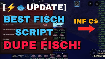 [⚡🐟UPDATE] BEST OP FISCH SCRIPT   - INF MONEY! - DUPE FISH! - AND EVERYTHING YOU NEED AND MORE!