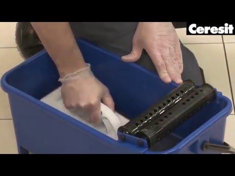 Применение эластичной затирки для швов Ceresit CE 40