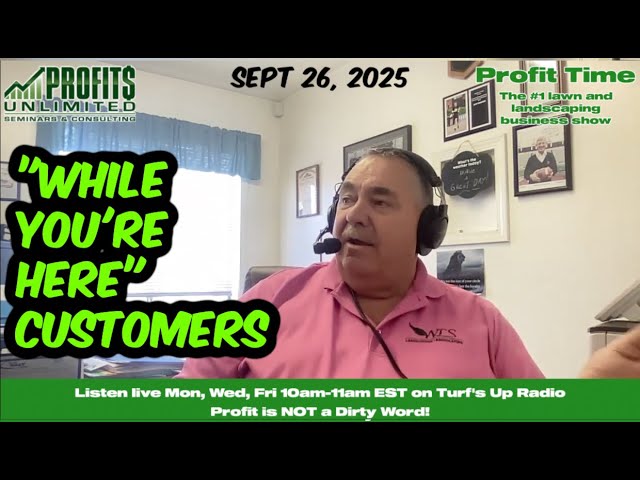 "While You're Here" Customers, Snow Season is Coming, and MORE