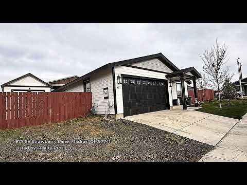 977 SE Strawberry Lane, Madras, OR home video tour