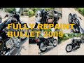 Royal Enfield Bullet Paint Work ||BULLET LINING & REPAINT || moneysinghofficial