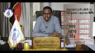 توقعات د. أبوذر الكودة بإنخفاض نسب القبول للجامعات السودانية 2021م