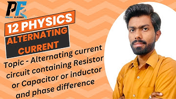 AC Circuit containing Resistor, Capacitor and Inductor #Physicsfod #12Physics