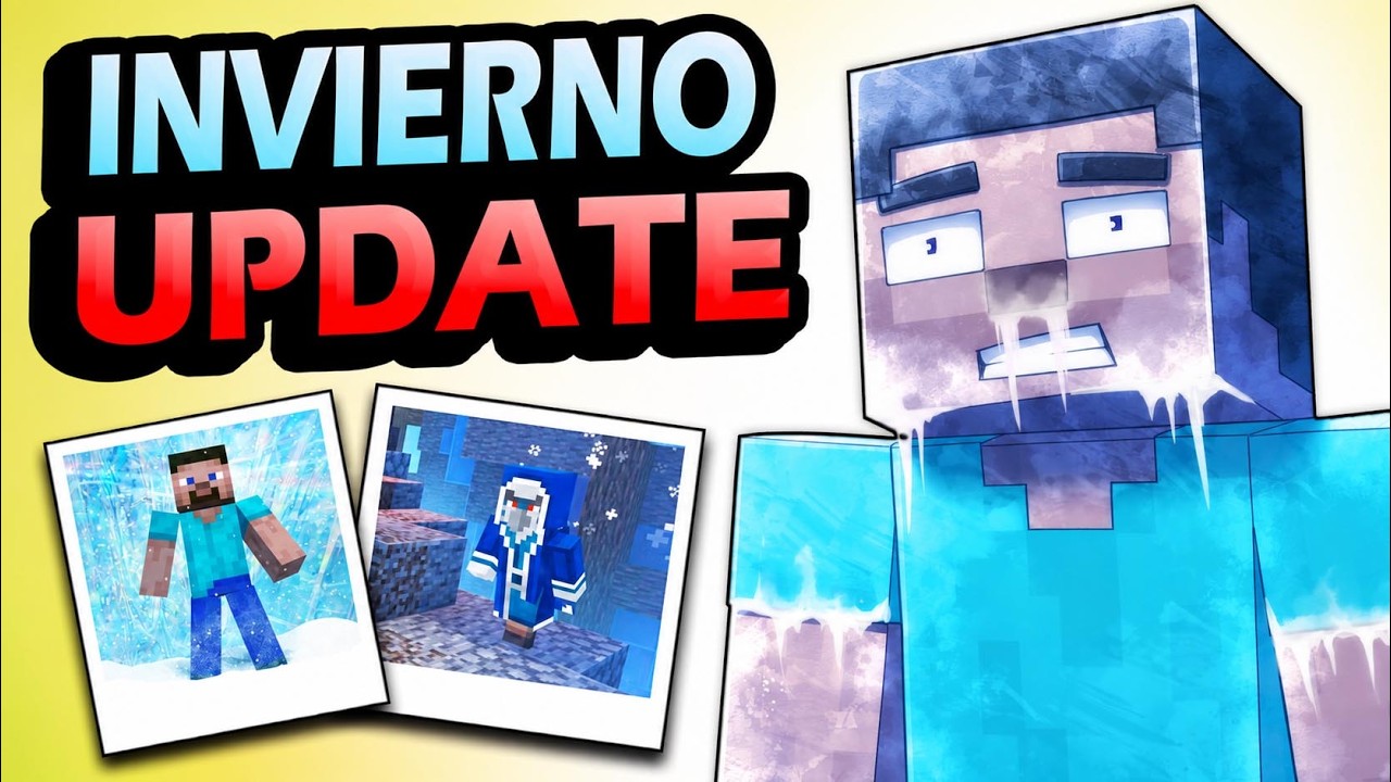❄️REVELADO!!! 👉"WINTER UPDATE" SE ACERCA a Minecraft