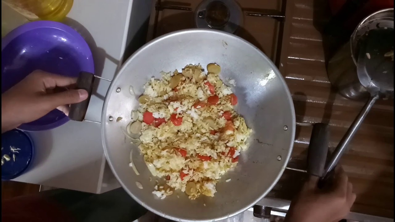 How to cook spicy fried rice - YouTube