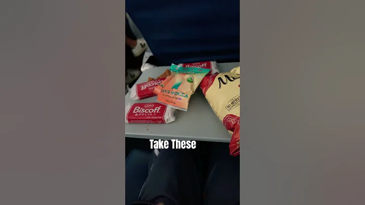 POV: When flight attendants give you snacks #shorts #Airplane #Delta #BigBack | TechMasterGrant